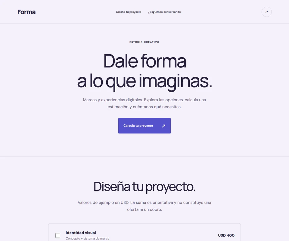 Ejemplo editable de Linkmas; no es una web de cliente.